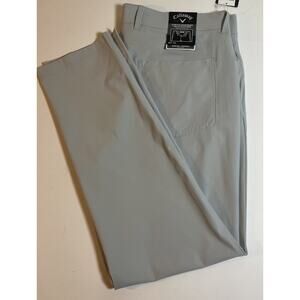 Callaway Men’s Tan 5 Pocket Stretch Golf Pants 38x32 NWT